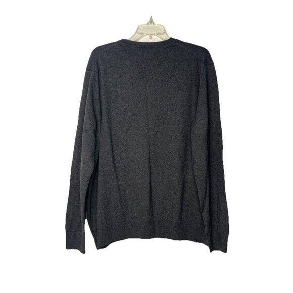 Men's Banana Republic Luxury Silk Blend V-Neck Long Sleeve Sweater Size XL - Picture 6 of 10